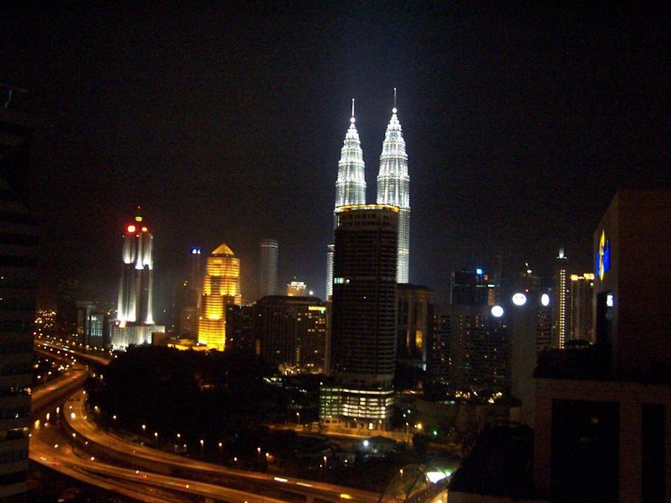 Blick aus dem Fenster Sheraton Imperial Kuala Lumpur