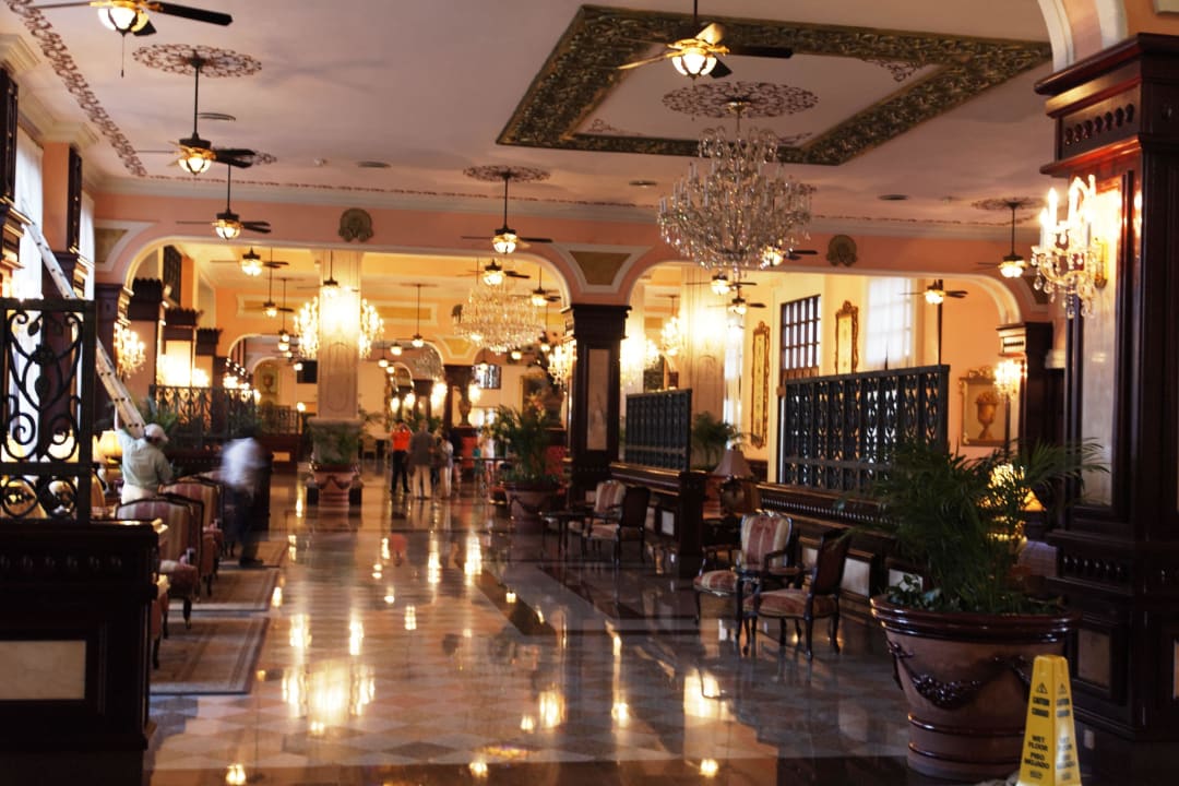 Der Empfangsbereich Hotel Riu Palace Riviera Maya
