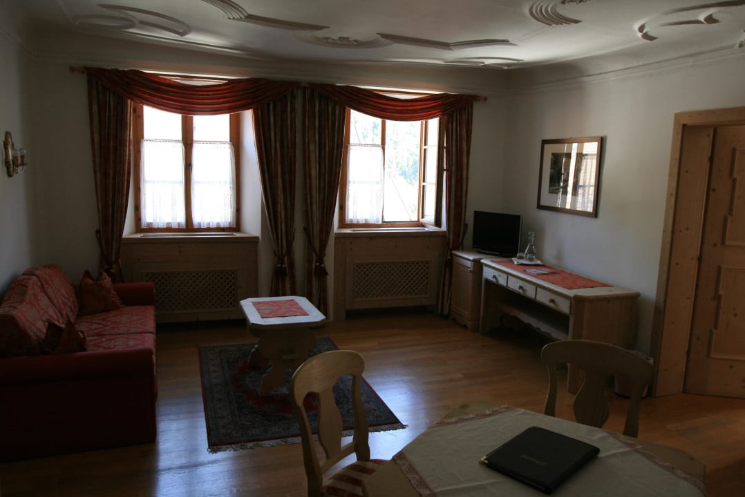 Laugensuite "Schildhof" Wohnbereich Hotel Saltauserhof