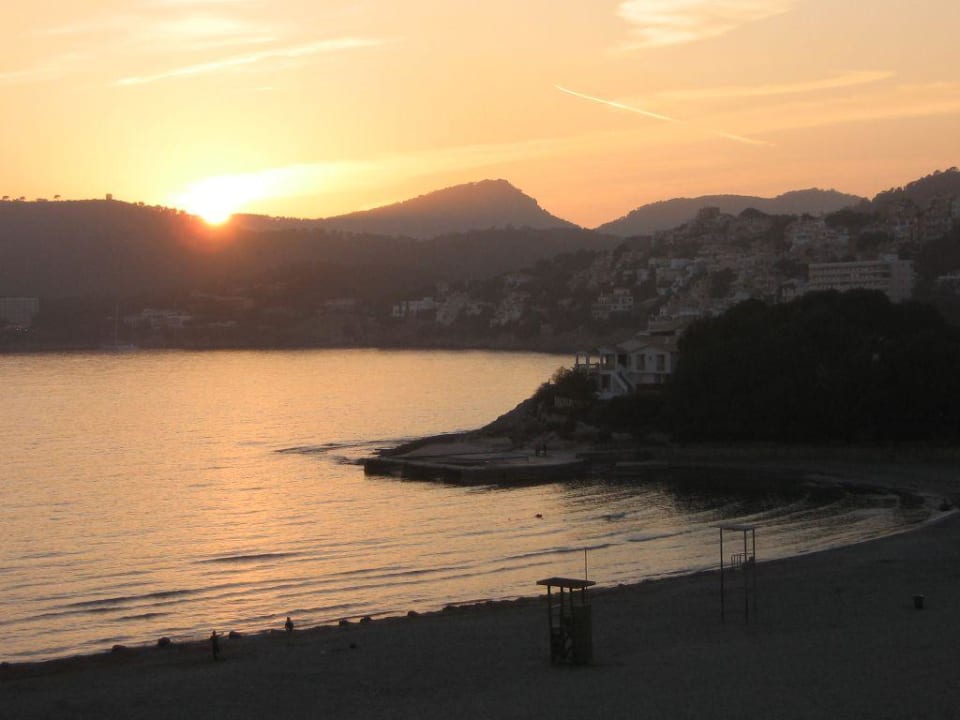 Sonnenuntergang am Strand von Paguera Hotel Vibra Beverly Playa