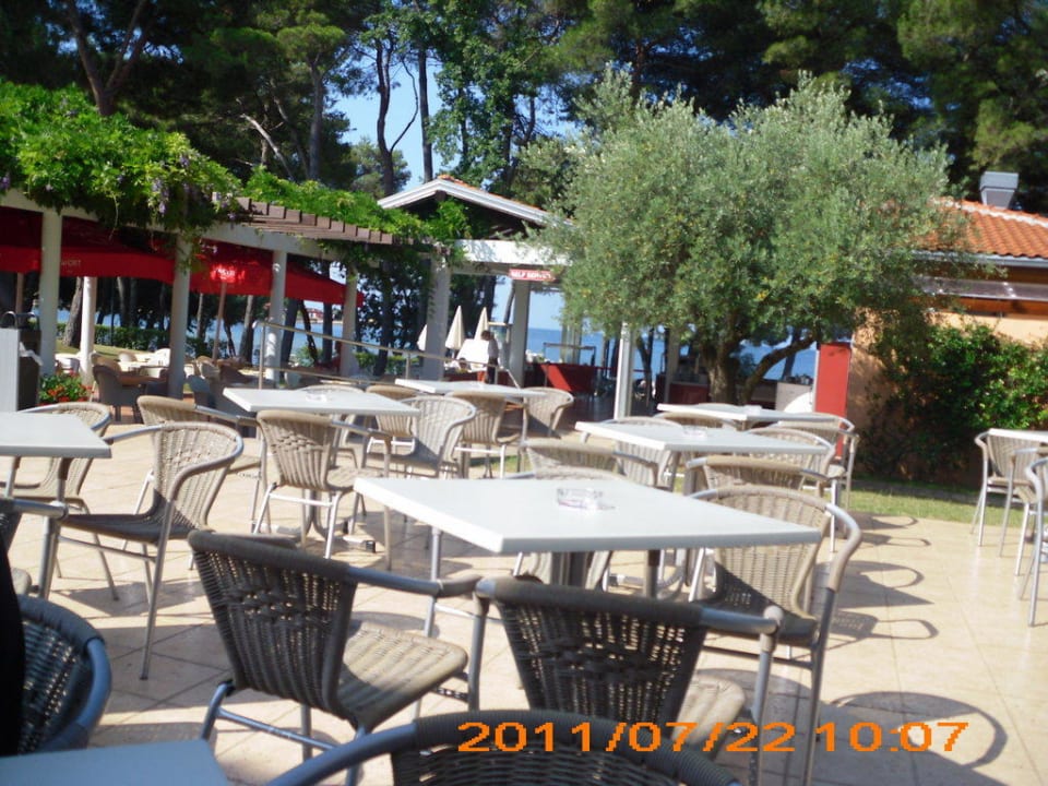 Terrasse Hotel Aurora Plava Laguna