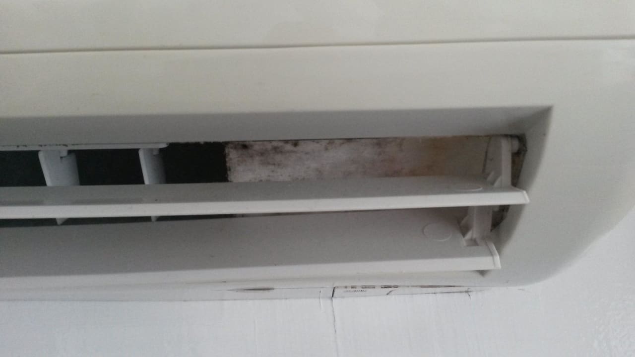 Verschimmelte Klimaanlage Cocobay Resort Antigua - Adults only