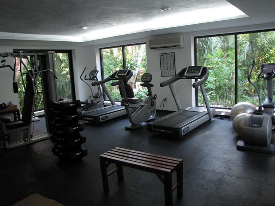 Fitnessraum Hotel Las Palapas