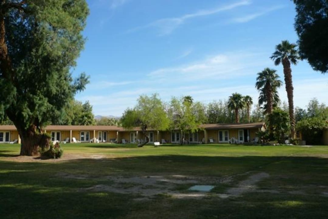 Ein Gebäudekomplex The Ranch at Death Valley