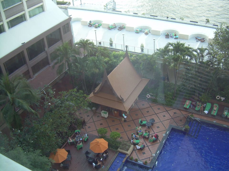 Von unserem Zimmer Ramada Plaza by Wyndham Bangkok Menam Riverside