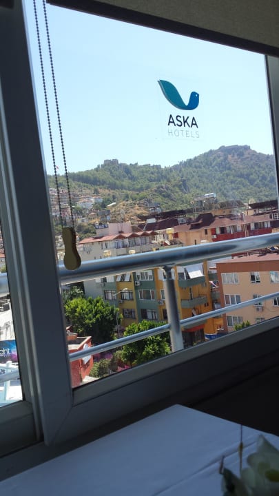 Restaurant im 5. Stock  Hotel Aslan City Kleopatra