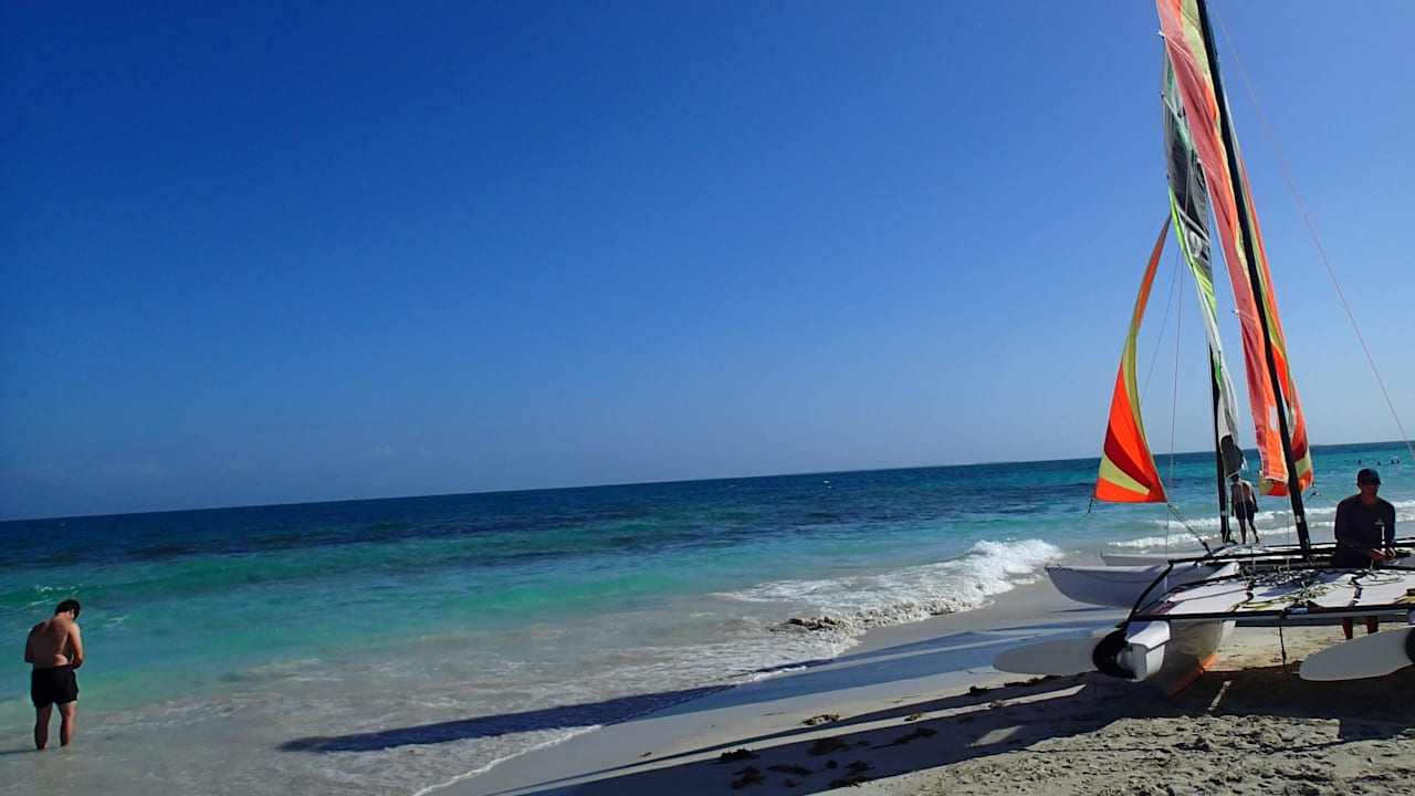 Hotelstrand rechts Iberostar Origin Playa Alameda