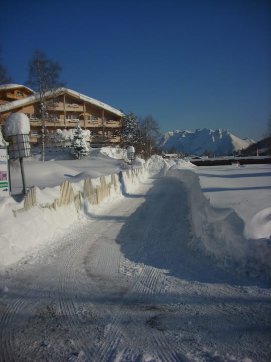 Sehr gute Hotelzufahrt A-VITA Viktoria Residenzen