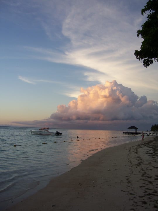 Sonnenuntergang Hilton Mauritius Resort & Spa