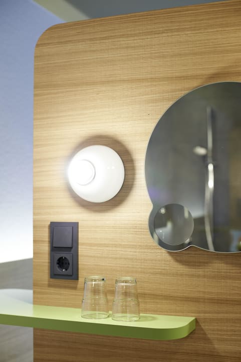 Inselzimmer Komfort und Superior - Badspiegel Hotel mein inselglück