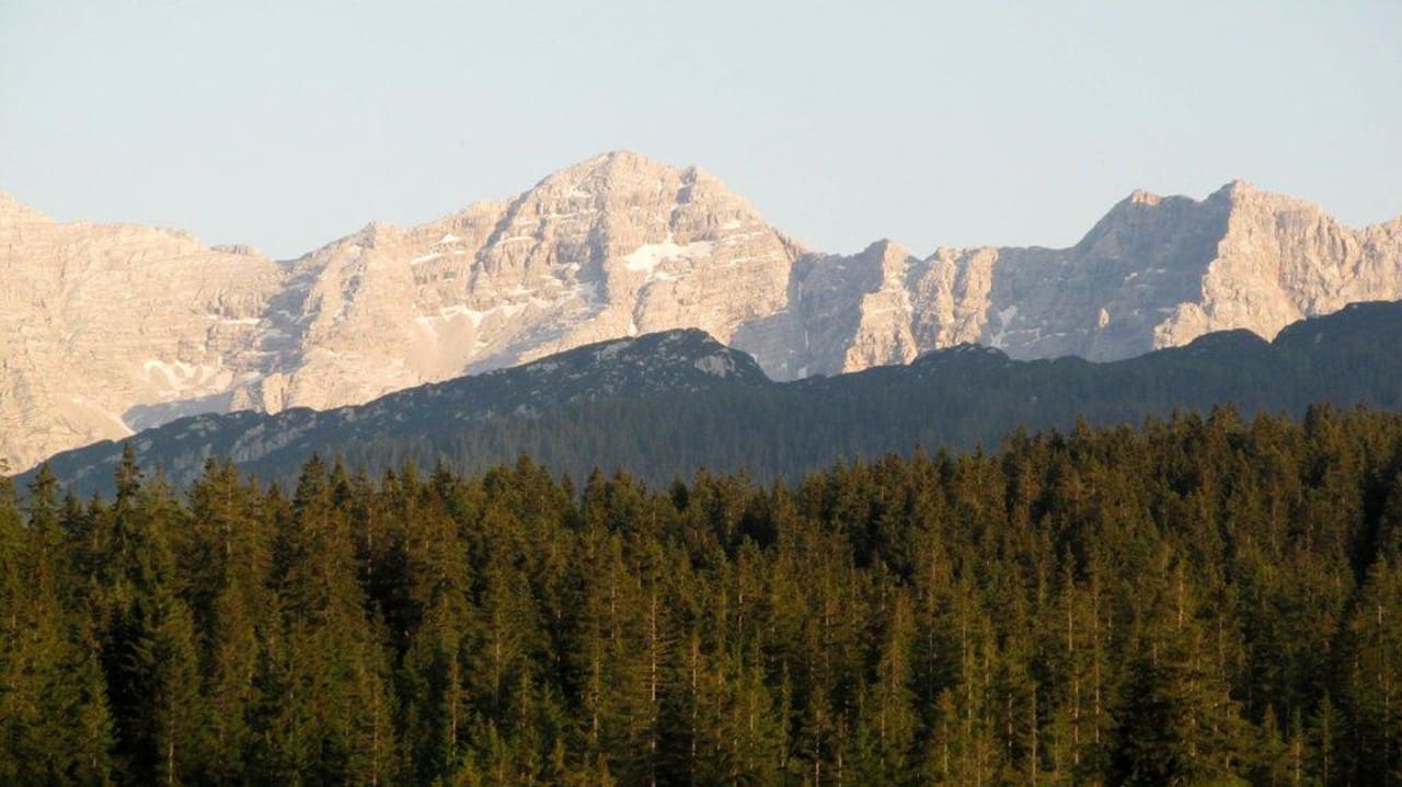 Blick hinüber nach Österreich Winklmoos-SonnenAlm