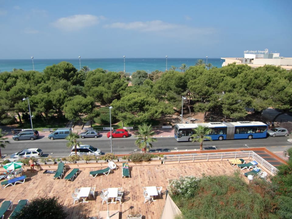 Blick aus Appartement 418 Aparthotel Houm Plaza Son Rigo