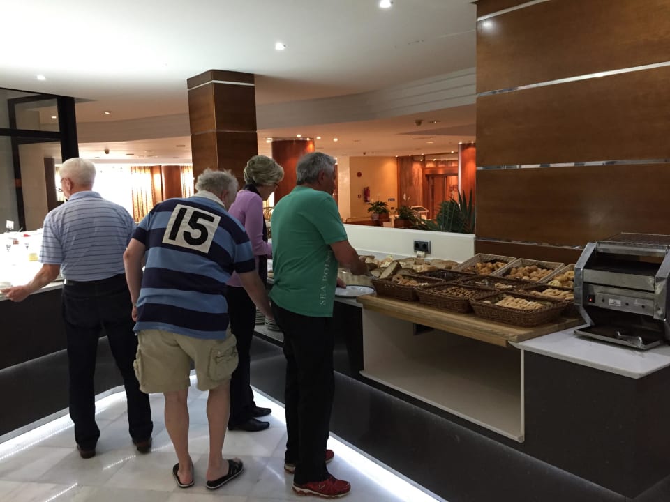 Abteilung Brot und Brötchen Hotel Serrano Palace