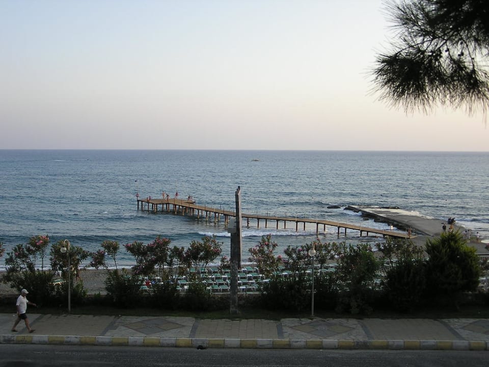 Widok z tarasu hotelu Grand Kaptan