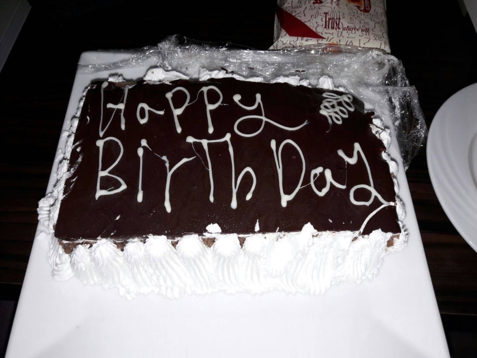 Geburtstagstorte vom Hotel Pickalbatros White Beach Resort - Hurghada