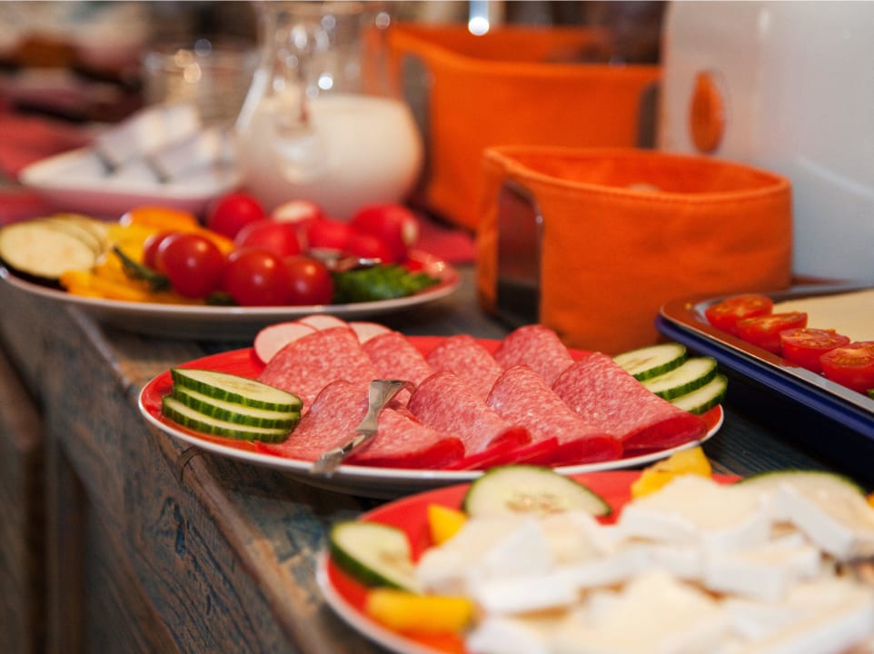 Frühstücksbuffet Mittelrhein Pension