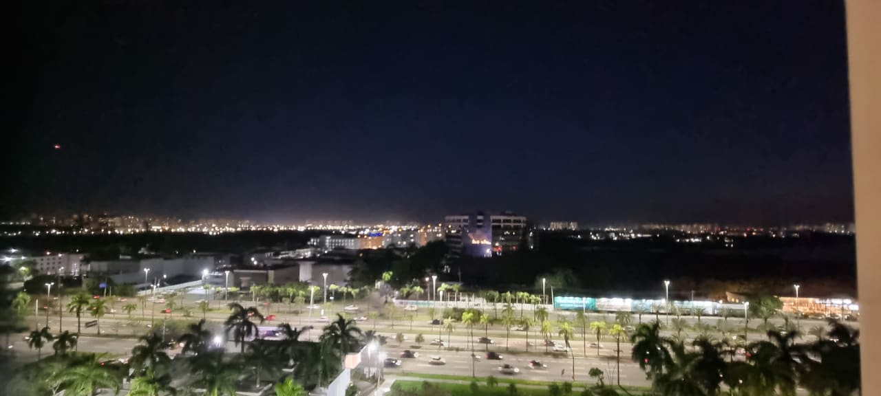 Ausblick Hilton Hotel Barra Rio de Janeiro
