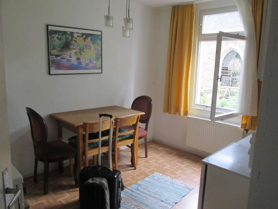 Küche der Ferienwohnung Burg-Hotel Cochem