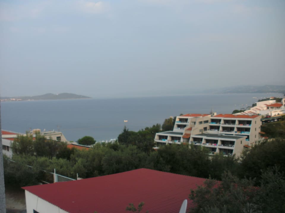 Blick zum Meer Akrathos Beach Hotel