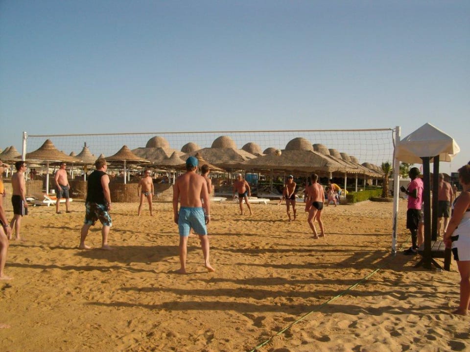 Volleyballrunde am Nachmittag Ali Baba Palace Resort