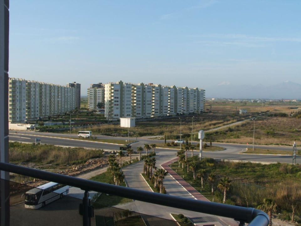 Blick aus Balkon Saturn Palace Resort Hotel