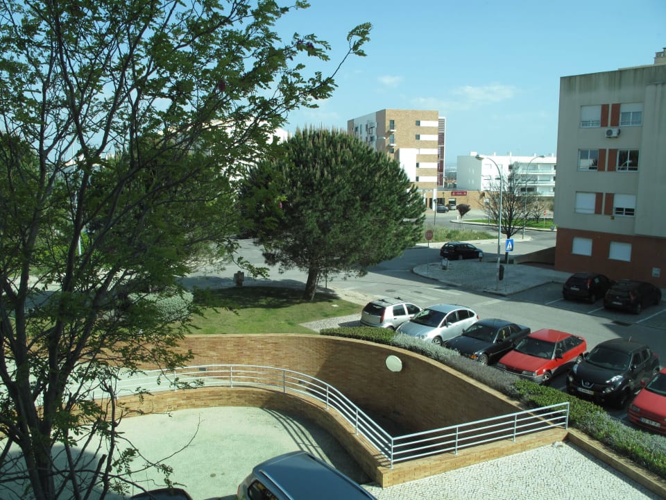 Blick aus dem 1. Stock Hotel Real Oeiras