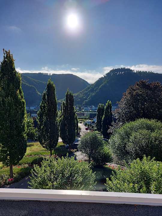 Ausblick Moselstern Parkhotel Krähennest
