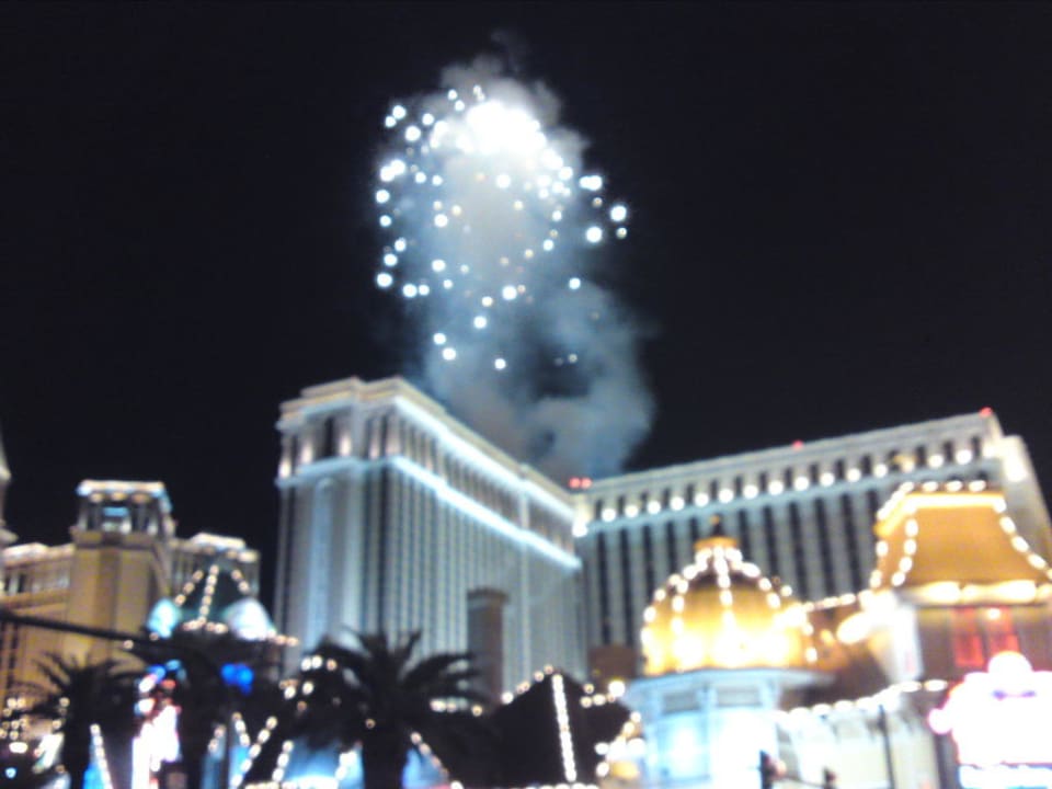 Silvesterfeuerwerk Venetian The Venetian Resort & Casino