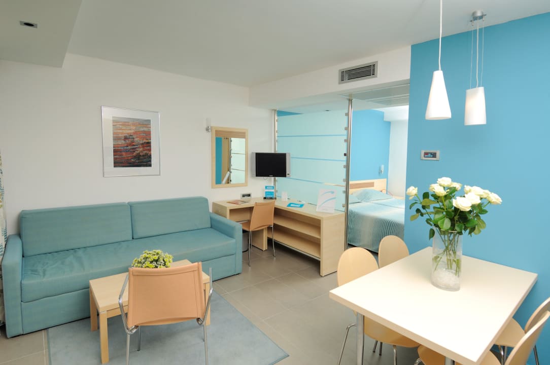 Living room in one apartment Maistra Select Belvedere Resort