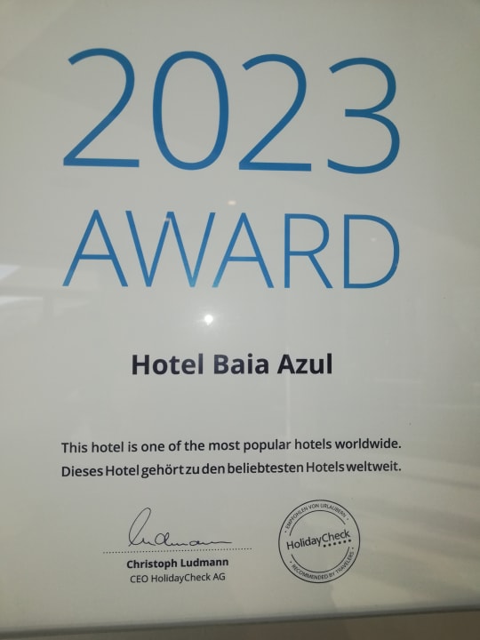 Lobby Hotel Baia Azul