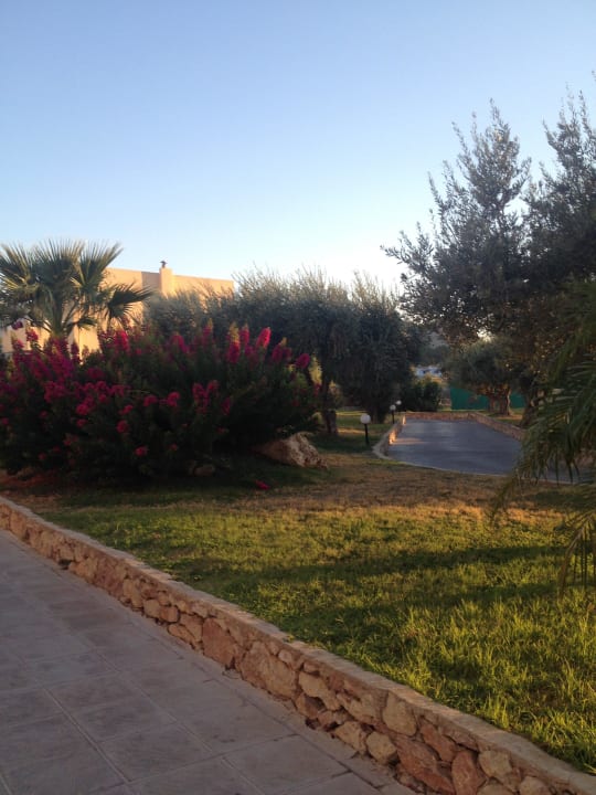 Viel Grün und Blumen Atlantica Mikri Poli Rhodes