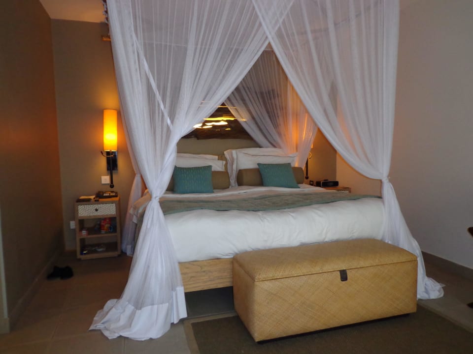 Super bequemes Bett ! Kempinski Seychelles Resort