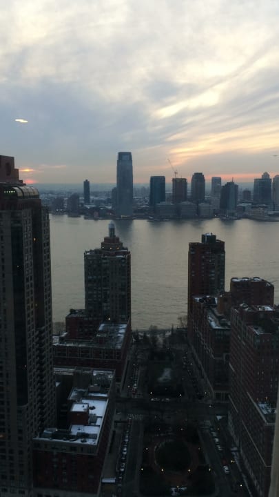 Ausblick aus dem Zimmer 4601 (46. Stock) Holiday Inn Manhattan-Financial District