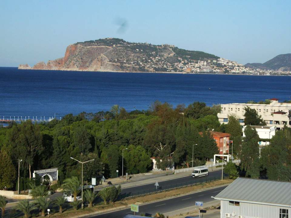 Vom Balkon Richtung Burg/Alanya Michell Hotel & Spa