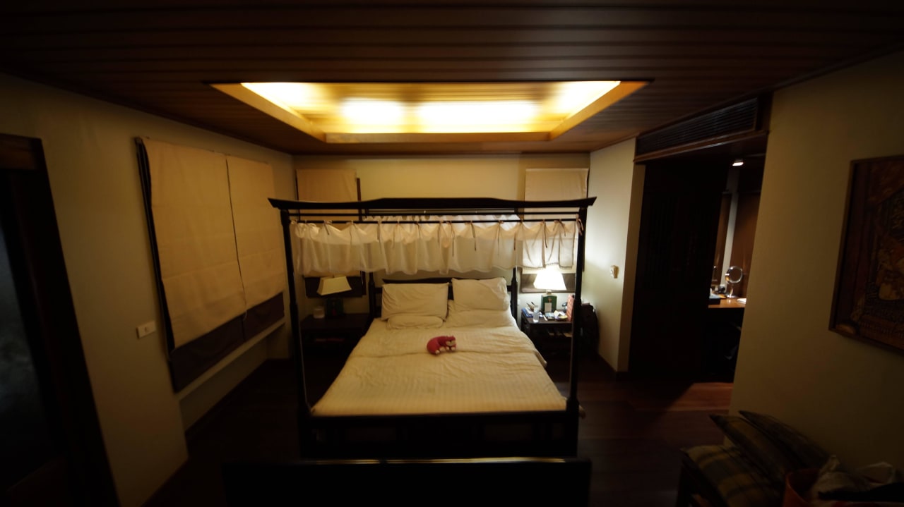 Sehr bequemes Bett Khaolak Laguna Resort