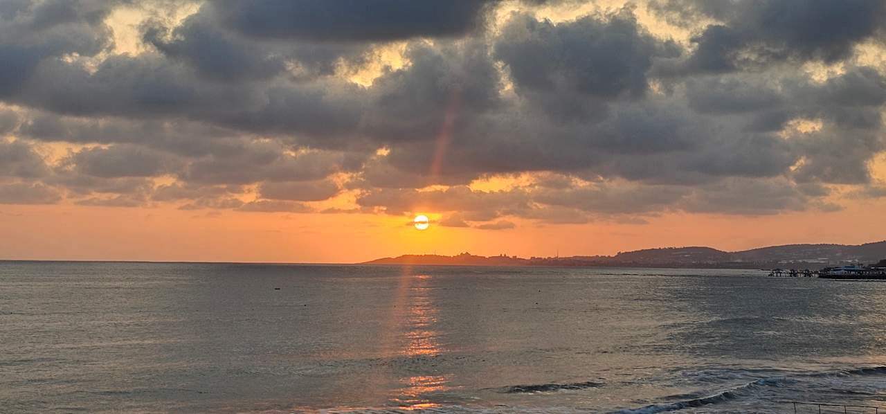 Ausblick Aska Hotel Just in Beach