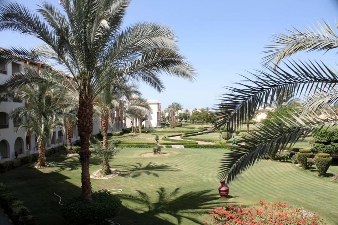 Blick vom Balkon Pickalbatros Dana Beach Resort - Hurghada