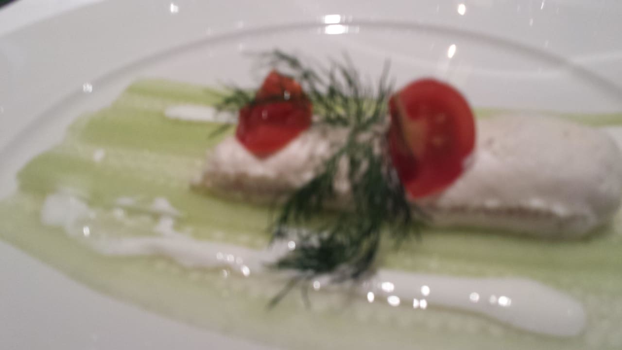 Eine Vorspeise Vitalhotel Edelweiss
