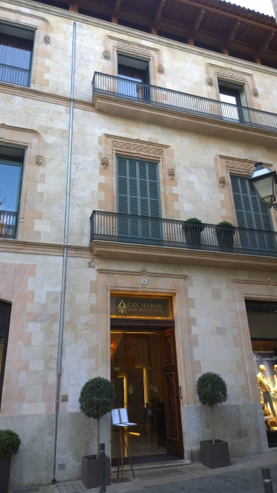 Hoteleingang Hotel Can Alomar - Adults only