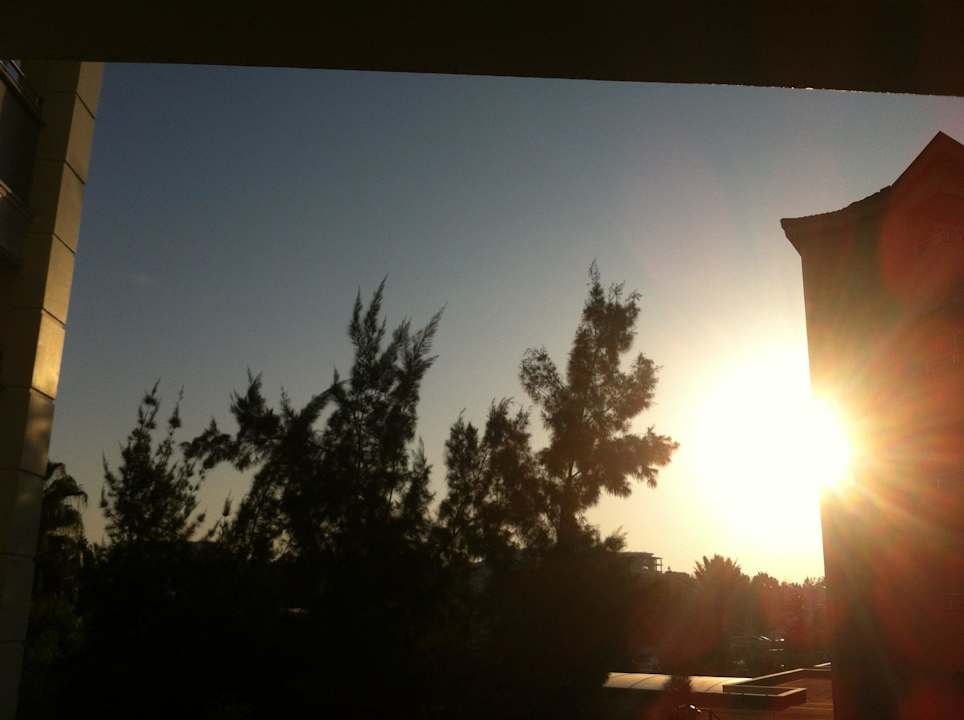 Zimmerausblick Landseite Seher Kumköy Star Resort & Spa