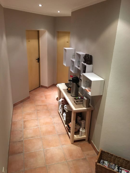 Sauna Vorraum Gästehaus beim Nuihausa