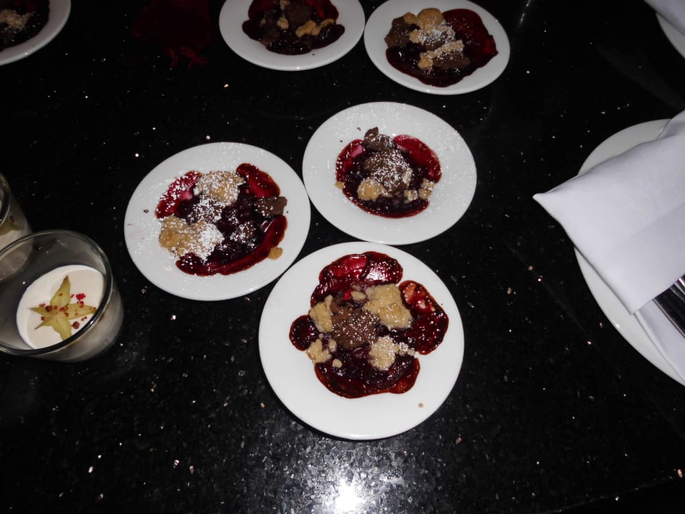 Die Desserts im Rahmen der Halbpension Morada Strandhotel Ostseebad Kühlungsborn