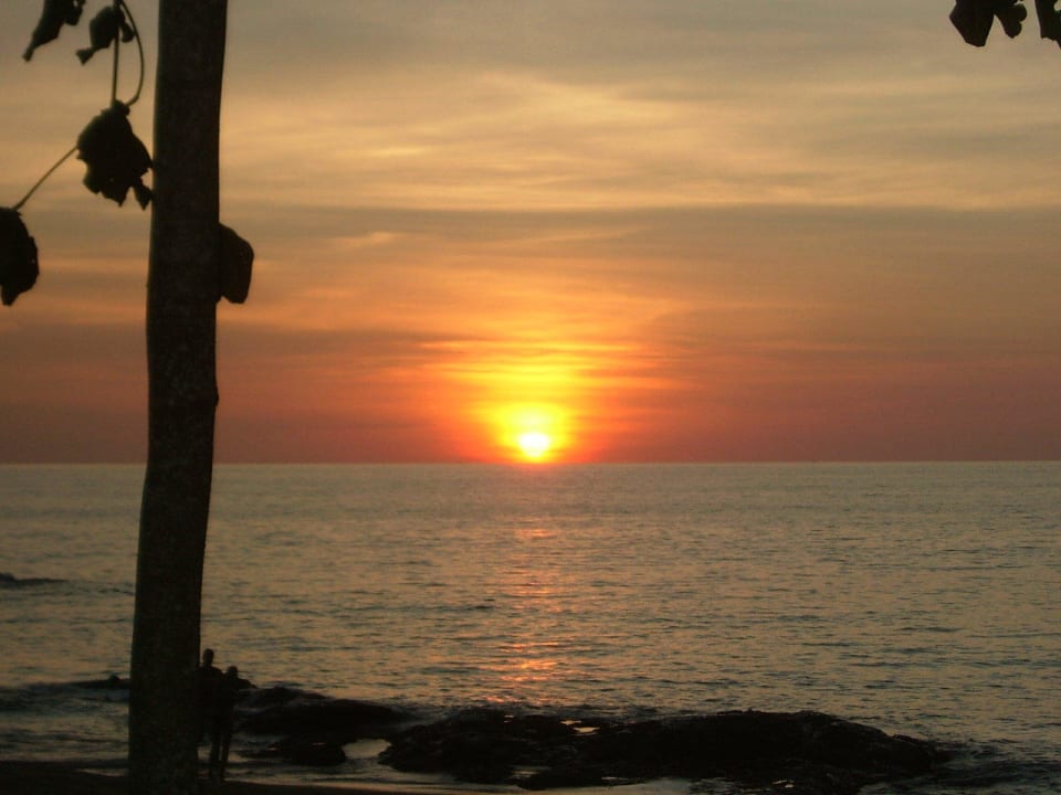 Schöne Sonnenuntergänge Khao Lak Merlin Resort