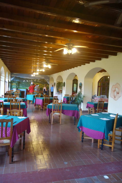 Essensraum. Bullenheiß Hotel El Castillo