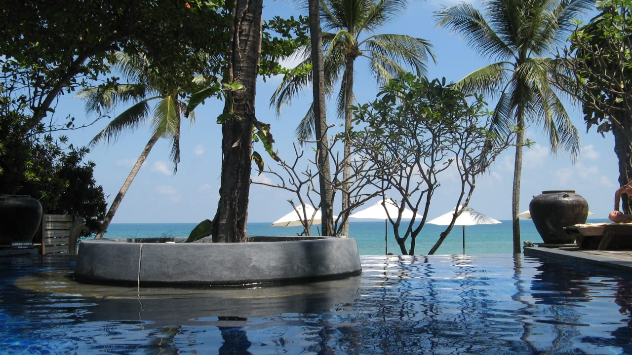 Pool mit Sicht auf Meer Samui Paradise Chaweng Beach Resort & Spa