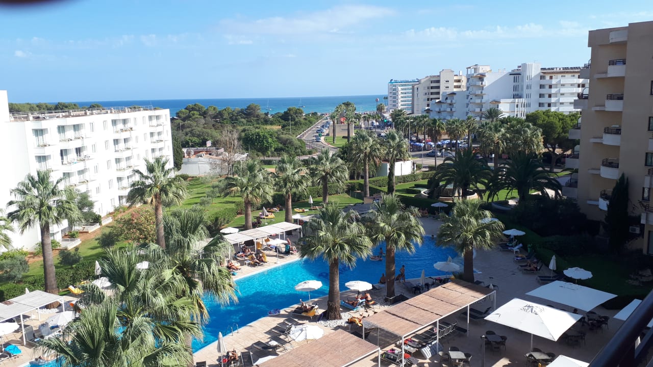 Ausblick allsun App.-Hotel Orient Beach