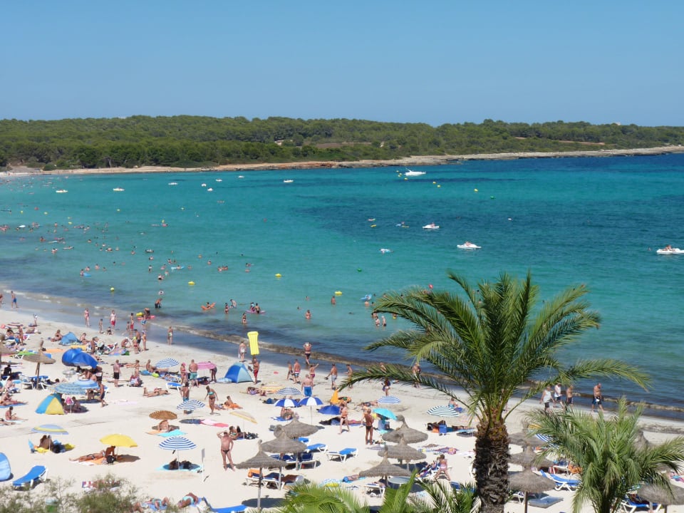 Traumhafter Blick vom Balkon Hipotels Mediterraneo