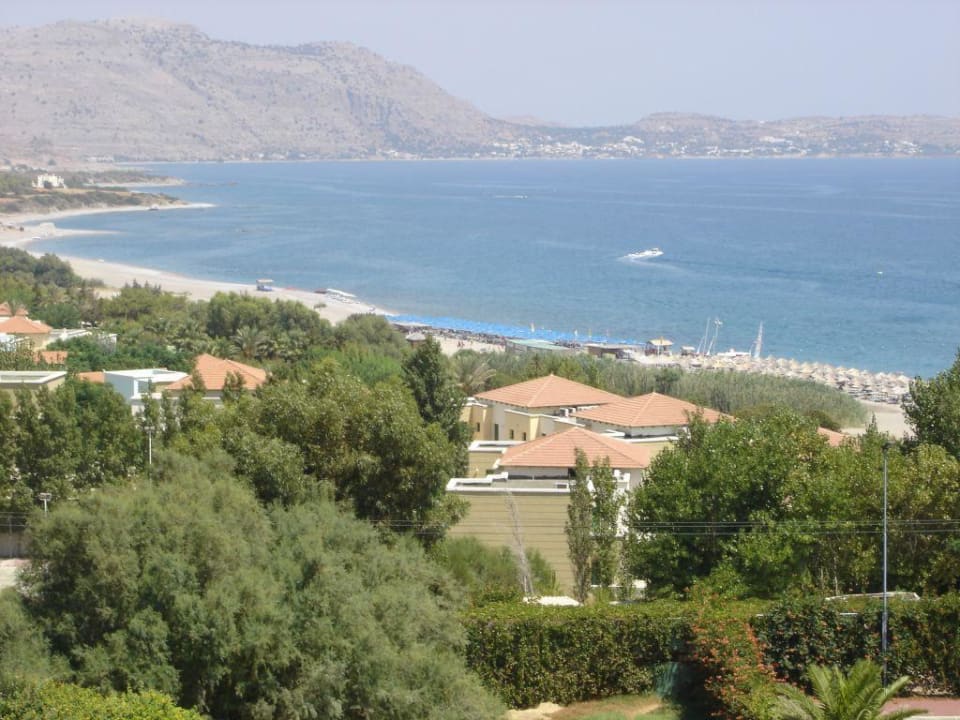 Blick vom Balkon Rodos Princess Beach Hotel & Spa