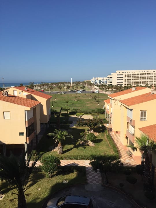 Aussicht seitlicher Meerblick Hotel Best Roquetas