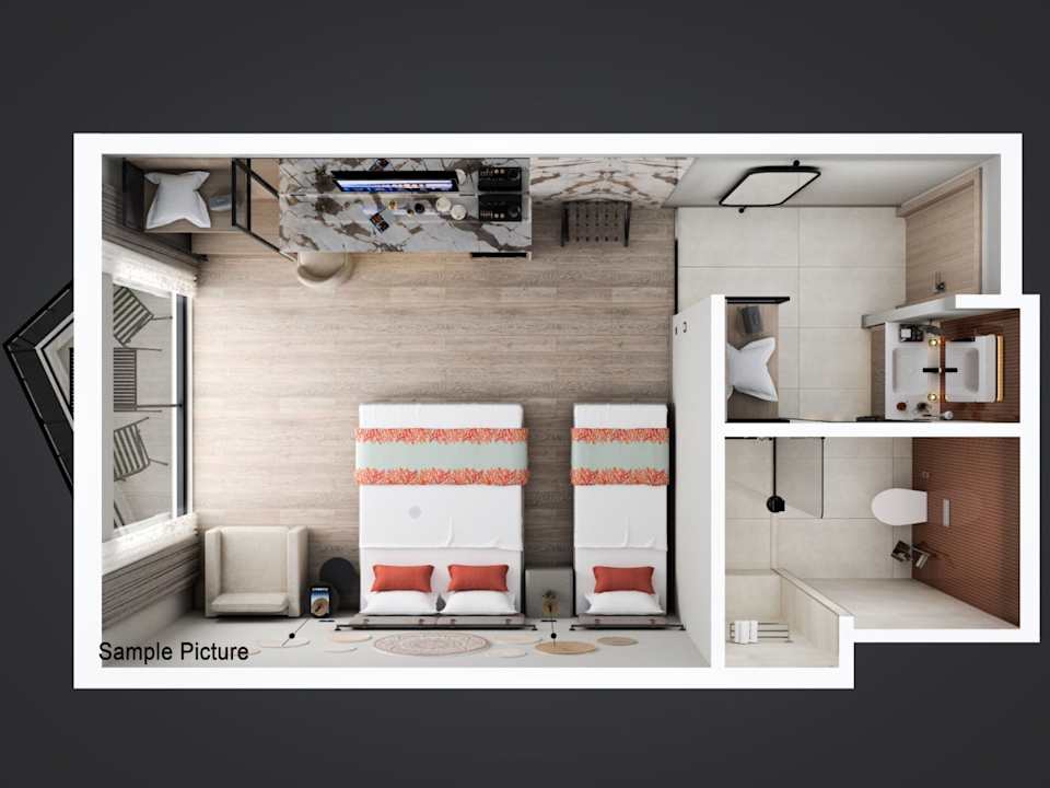 Zimmer Sentido Palmeras Lumare